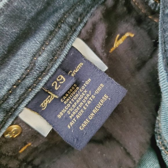 FIDELITY Stevie Skinny Dark Wash Jeans - Picture 8 of 12